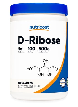 D-Ribose 5G Per Serving, 100 Servings, 500 G Per Container, Unflavored, Net Wt. 17.9 Oz (1.1 LB) (500 G) Dietary Supplement - pzsku/Z02C9A976B4161439AE28Z/45/1746194422/9c1daa96-a0af-4ea6-867f-683ee2f4997e