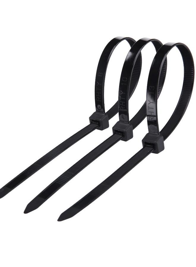 Bluejw Nylon Plastic Cable Tie Large Buckle Cable Tie With Strapping Wire Harness Strangle Hook Black And White One Pull Tight  - Image 1