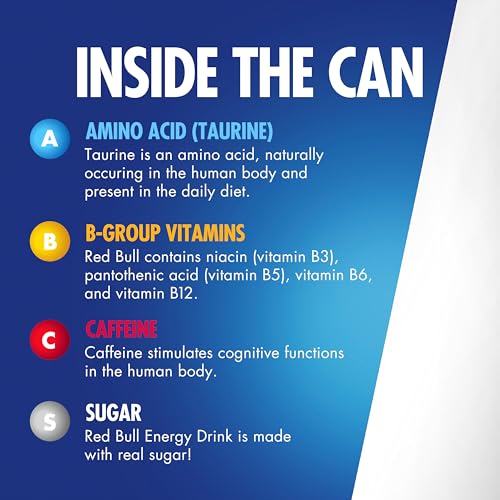 Red Bull Amber Edition Energy Drink, Strawberry Apricot, with 114mg Caffeine plus Taurine & B Vitamins, 12 Fl Oz, Pack of 24 Cans - Image 5