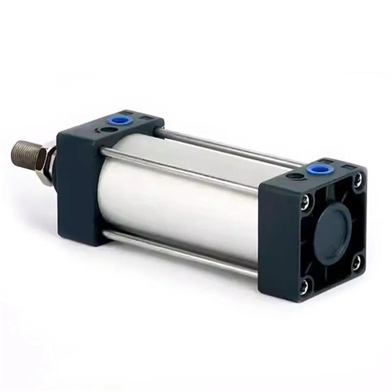 SC Standard AirCylinder SC32/40/50/63mm Bore Double Acting Pneumatic Cylinder Piston 25/50/75/100/150/200/250/500/1000mm Stroke(Stroke 200mm,SC32 (Bore 32mm)) - Image 3