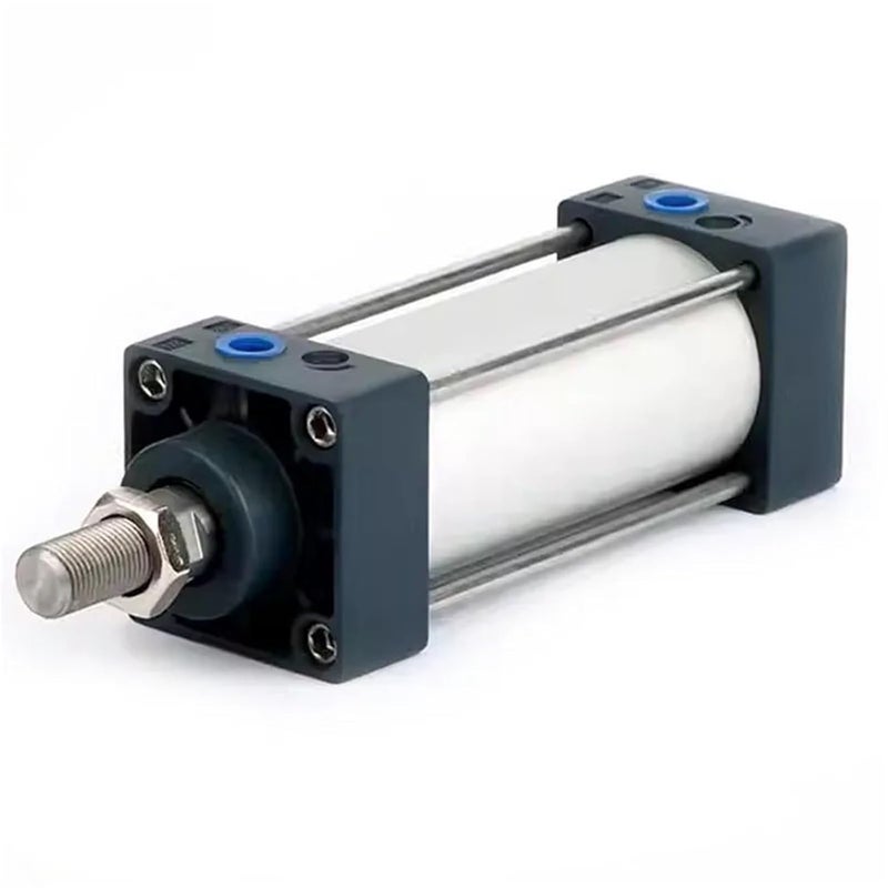 SC Standard AirCylinder SC32/40/50/63mm Bore Double Acting Pneumatic Cylinder Piston 25/50/75/100/150/200/250/500/1000mm Stroke(Stroke 200mm,SC32 (Bore 32mm)) - Image 2