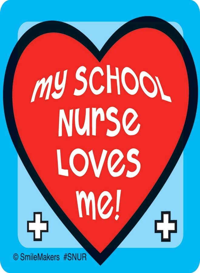 SmileMakers School Nurse Stickers Hypoallergenic - 100 Per Pack - Image 2
