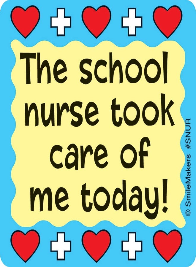 SmileMakers School Nurse Stickers Hypoallergenic - 100 Per Pack - Image 3