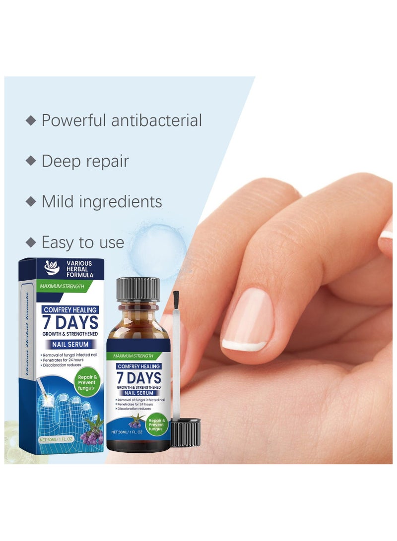 7 Days Nail Repairserum Nail Cleansing, Gentle Repairof Cuticles, Nail Care And Repairliquid（30ml） - Image 4