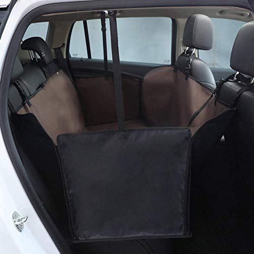 PetsloverFor Double Layers Oxford Fabric Waterproof Pet Car Seat Cover Dog Hammock Protector Back Mat Pet Carriers Sedan & SUV Seat Cover - Image 3