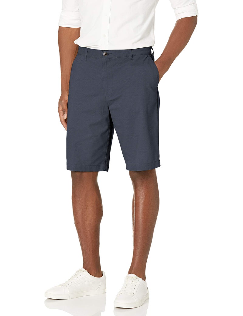 Dockers Men's Perfect Short Classic Fit 10.5", Maritime Blue, 38 - Image 4
