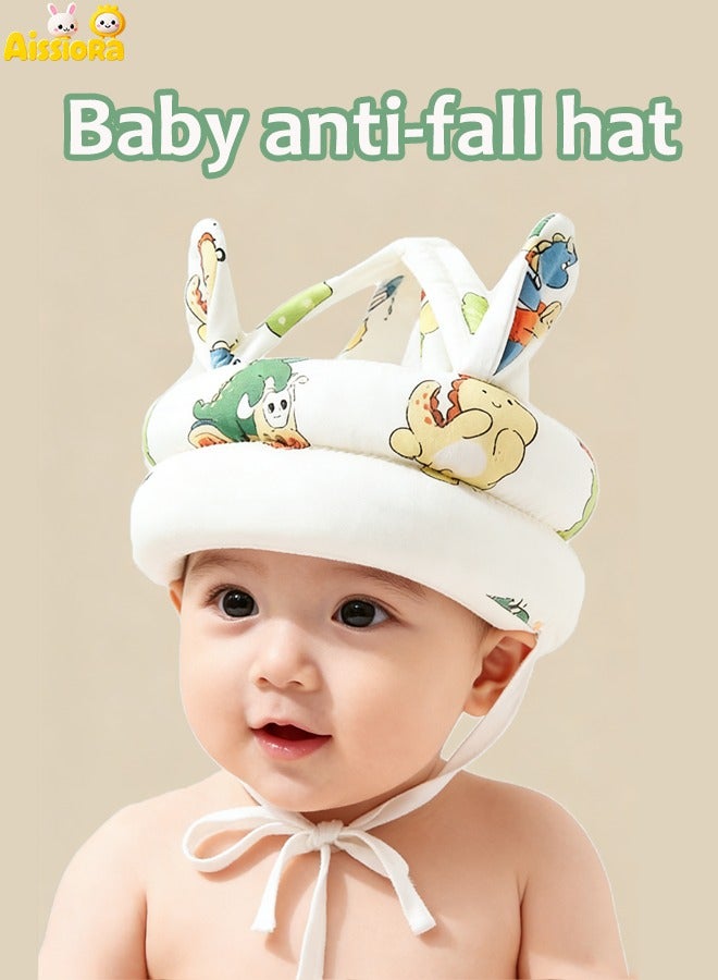 Aissiora Baby Toddler Helmet Adjustable Anti-Fall Baby Head Protection Cap Safety Cap for Babies Learning to Walk Everyday Use - Image 1