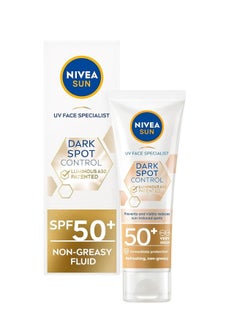 Nivea NIVEA Sun UV Facial Specialist Dark Spot Control Cream SPF 50+ Luminous630, 40ml, Pack of 1  - Image 1