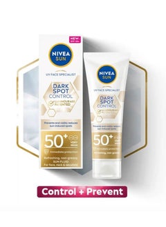 Nivea NIVEA Sun UV Facial Specialist Dark Spot Control Cream SPF 50+ Luminous630, 40ml, Pack of 1  - Image 2