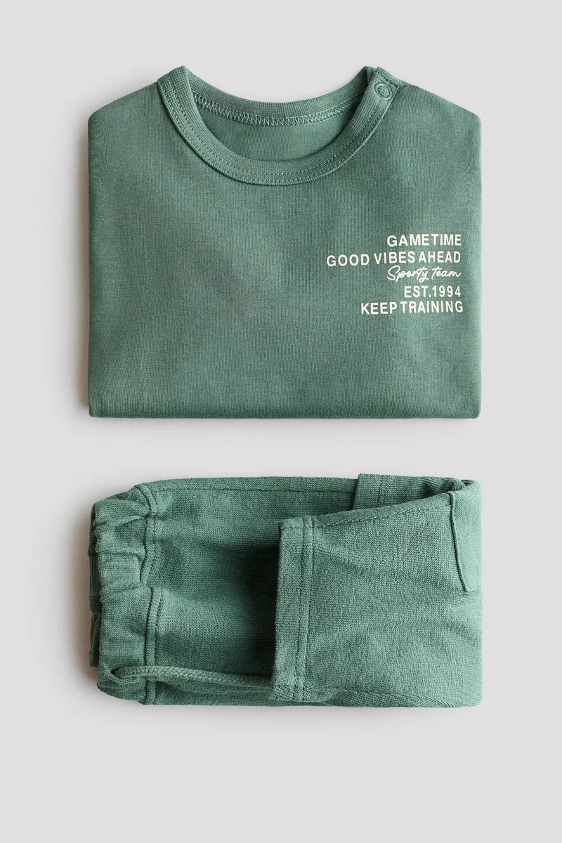 H&M 2-piece cotton set