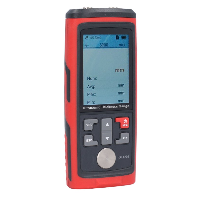 Ultrasonic Thickness Gauge High Accuracy Industrial Digital Thickness Measure Meter for Metal Plastic Glass 1.00‑300.0mm - Image 4