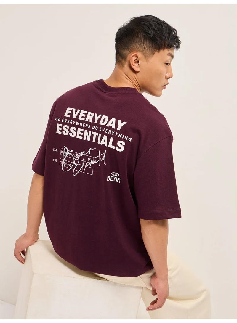 The Bear House  Men’s Cotton T-Shirt – Soft, Breathable & Comfortable, Perfect for Casual Wear, Ideal for Everyday & Summer for Men | Best Price UAE