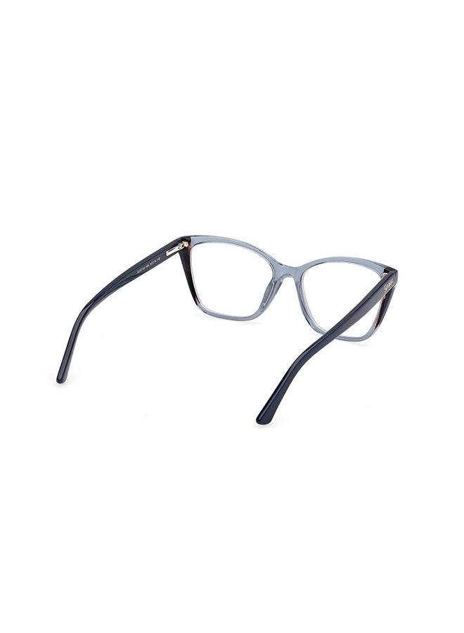 SKECHERS Women's's Cat Eye Eyeglass Frames Shiny Light Blue SKECHERS SE5010208453 53 mm - Image 5