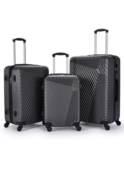LIMRA Travel bag set consisting of 3 luggage bags Grey