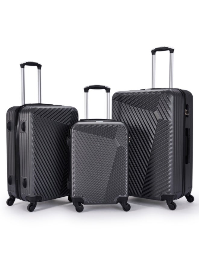 LIMRA Travel bag set consisting of 3 luggage bags Grey  - Image 1