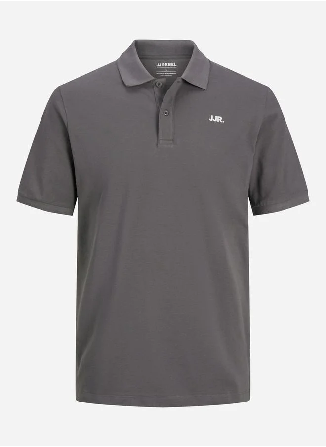 ج ج ريبل JREBREBEL LOGO POLO SS