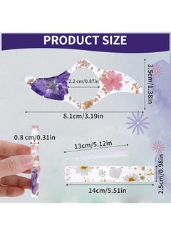 3Pcs Thumb Book Page Holder Dried Flower Resin Book Holders For Reading Book Finger Holder Ring Transparent Bookmark Book Opener Holder Reading Book Accessories Gift For Book Lovers - pzsku/Z02CA8D629CF4313C43F4Z/45/_/1740916148/8239b374-bc14-4529-ba8c-fbdc58996ca5