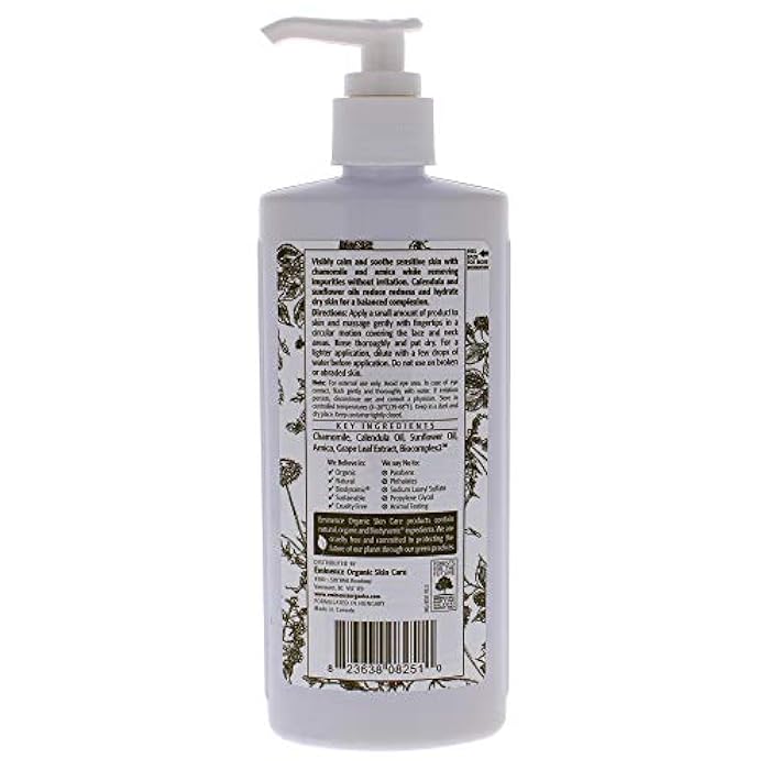 Eminence Calm Skin Chamomile Cleanser for Unisex - 8.4 oz Cleanser - Image 4