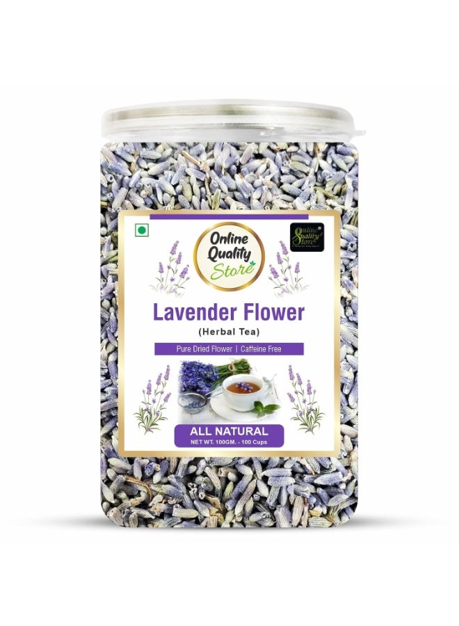 Online Quality Store Lavender Flower Tea - 50g | Sun Dried Lavender Flowers Herbal | Stress Relief | Iced - Image 4
