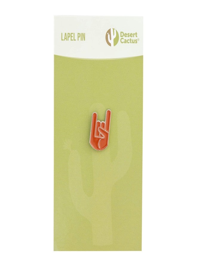 Desert Cactus University of Texas Austin Metal Lapel Pin Enamel Finish (B) - Image 4