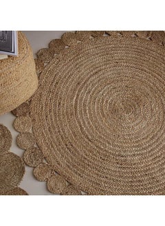 Natura Tapis Hand Braided Jute Rug 120 Cm  - Image 3
