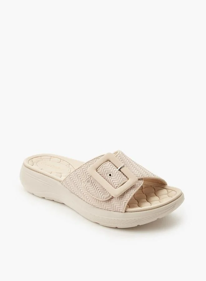 Le Confort Women Flyknit Slip-On Comfort Sandals