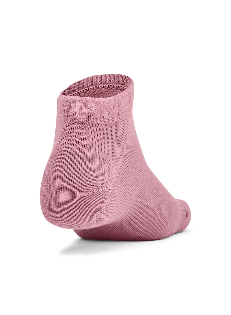UNDER ARMOUR Unisex Essential Low Socks (Pack of 6)