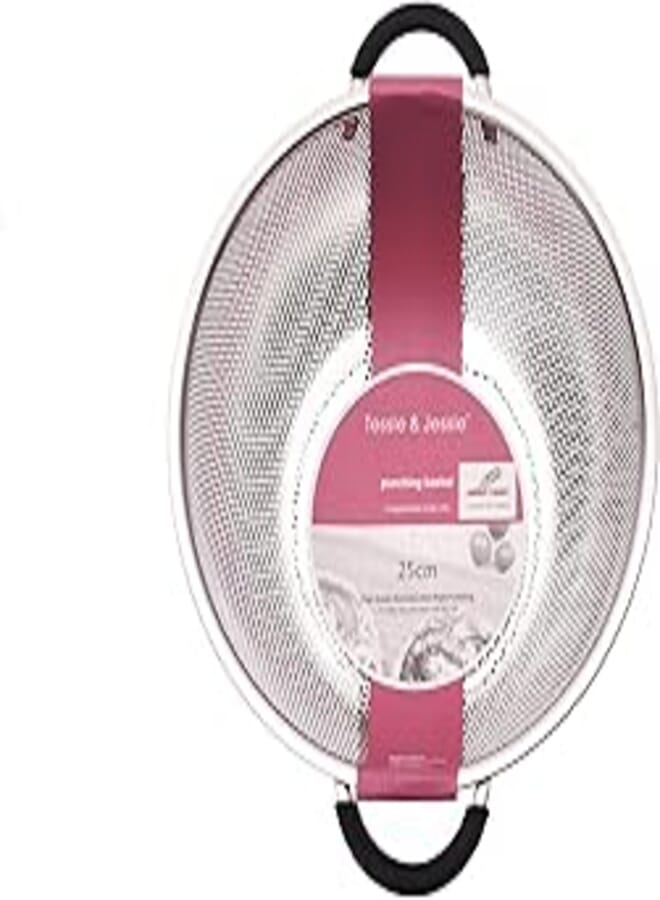 Danny Home Danny Home DH1101 High Quality Stainless Steel Colander with 2 Handles - Multi Color 