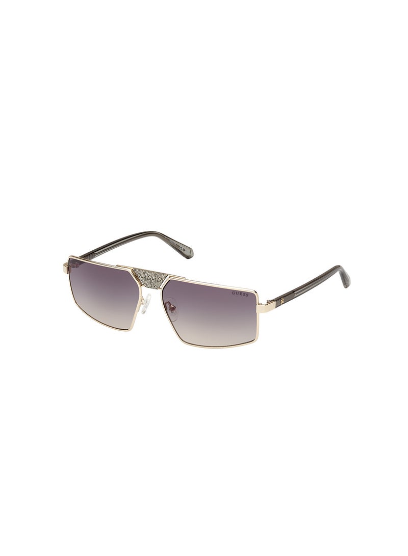 GUESS Men's UV Protection Navigator Sunglasses - GU0008732P60 - Lens Size: 60 Mm  - Image 1