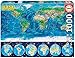 Educa Childrens 1000 Neon World Map Puzzle - Image 3