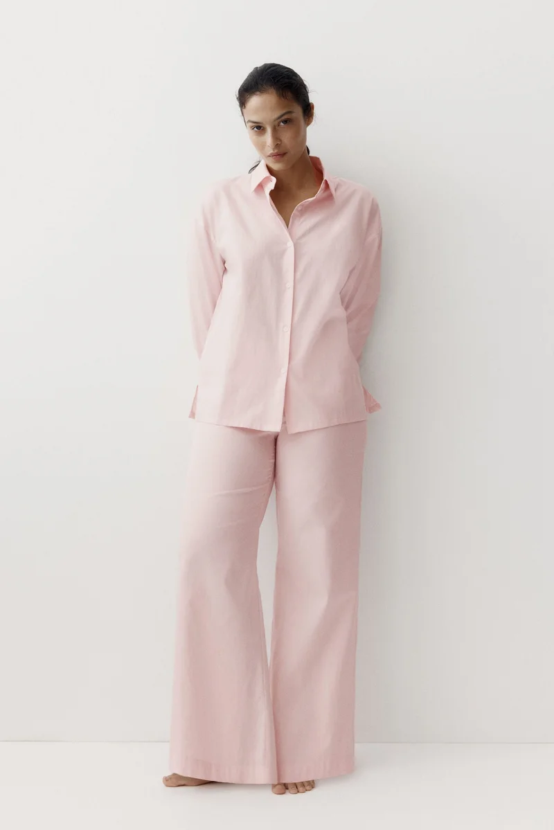 H&M Cotton satin pyjamas