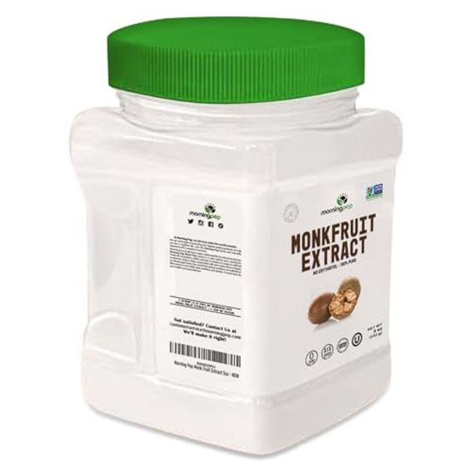 rayihni 100% Pure Monk Fruit Extract Sweetener, No Erythritol, Monkfruit Extract Powder, Non-Gmo Project Verified, Keto Certified, Ou Kosher, No Fillers Zero Calories | Over 450 Servings | 5 Oz - Image 3