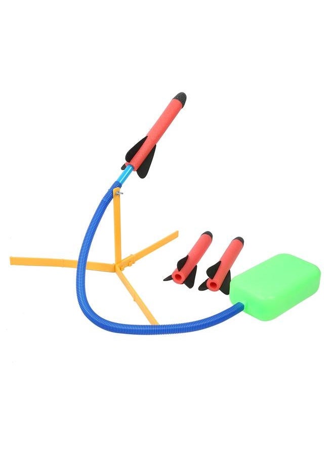 نيبمينينت Outdoor EVA Power Rocket Launcher Catapulting Foam Shell Educational Toy for ChildrenYX921  - Image 2