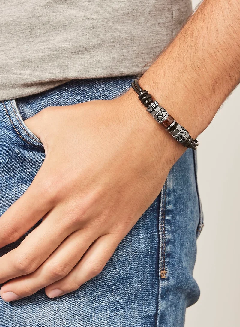 FOSSIL Braided Bracelet