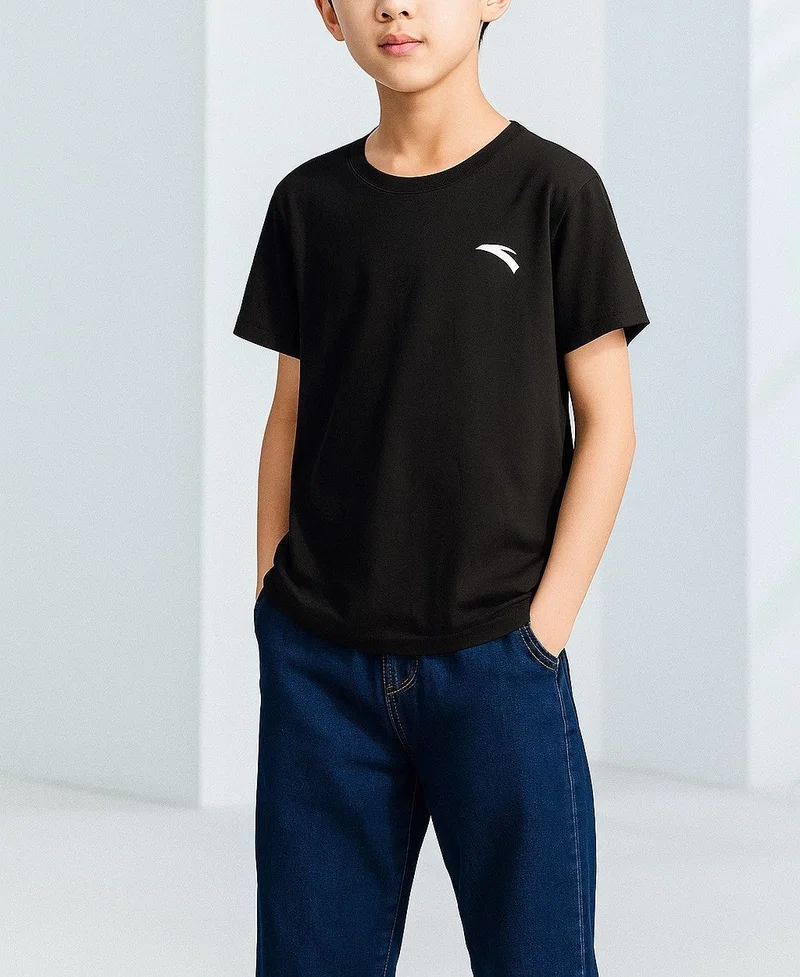 ANTA Kids SoftCotton Tee – Lightweight Everyday Comfort T-Shirt