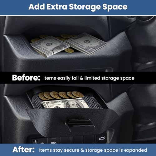 DIAMOOKY Upgraded Center Console Organizer Compatible with Toyota RAV4 2025 2024 2023 2022 2021 2020 2019 Interior Accessories, Drivers Side Cubby Drawer Organizer Storage Box - Image 3