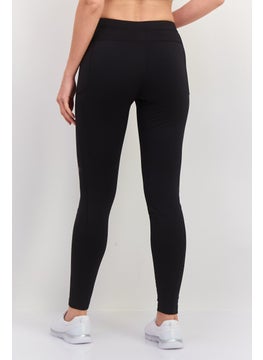 Brooks Men Sportswear Fit Training Thermal Leggings Pants, Black  - Image 4