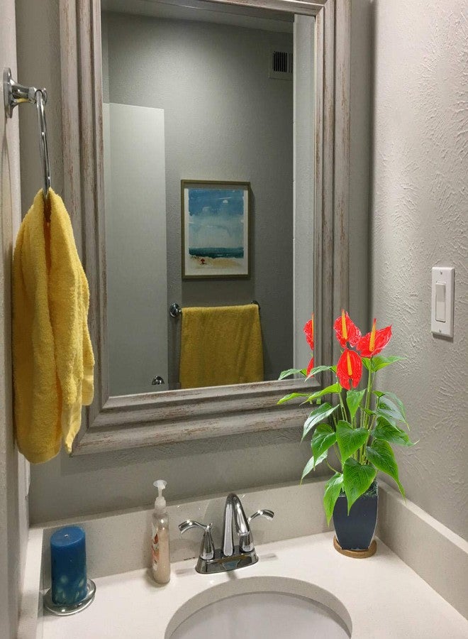 Beebel Artificial Flower Calla Lily Faux Small Potted Plant with Black Pot Fake Bonsai Flower for Home, Office, Indoor and Outdoor Occasions Decor (Red Fake Flower) - Image 4