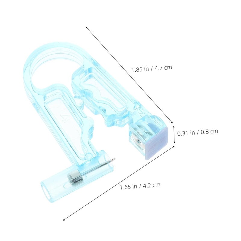 Generic 2pcs Ear Piercing Device for Adults Ear Piercer Gun Easy to Use Tool for Safe Piercing Salon Travel - Image 2