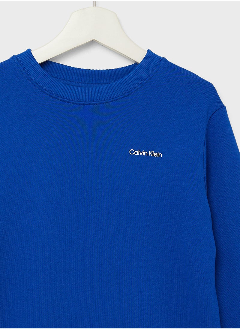 Calvin Klein Jeans Youth Essential Sweatshirt  - Image 3