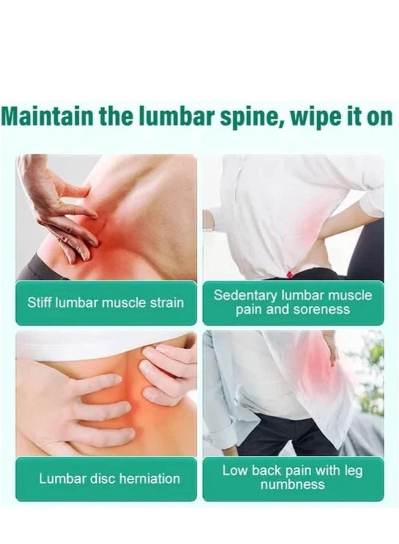 APDMP 3-Pack 20g Natural Herbal Lumbar Cold Gel | Fast-Cooling Relief for Cervical, Knee u0026 Disc Pain | Joint Discomfort Soothing Formula - Image 4