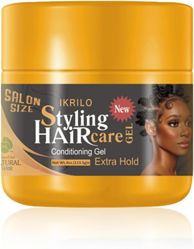 Joyeee Curl Styling Gel Braid Twist Gel Edge Control Gel for Curly and Frizzy Hair Strong Hold No Residue Tames Frizz Edges Ideal for Braiding Twisting Smooth Edges 113 g