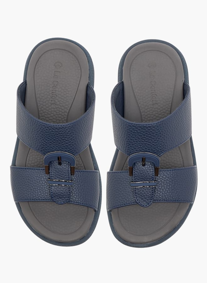 Le Confort Boys Textured Slip-On Arabic Sandal Ramadan Collection - Image 2