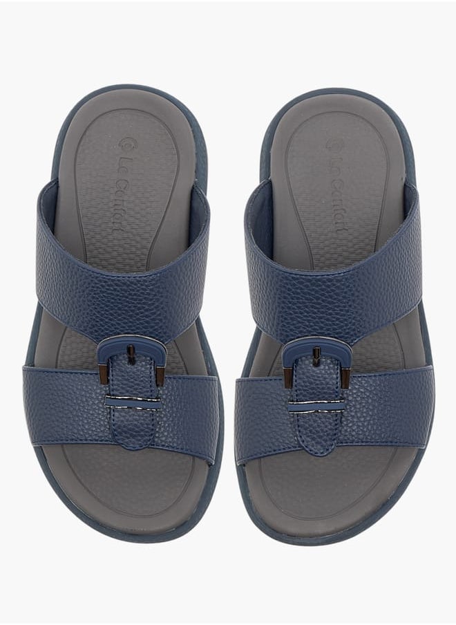 Le Confort Boys Textured Slip-On Arabic Sandal  - Image 1