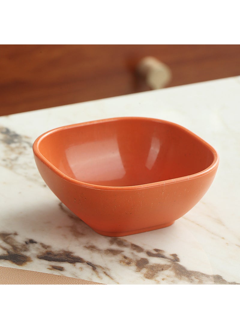 Generic Wheat Straw Sauce Dishes Home Use Orange Red 