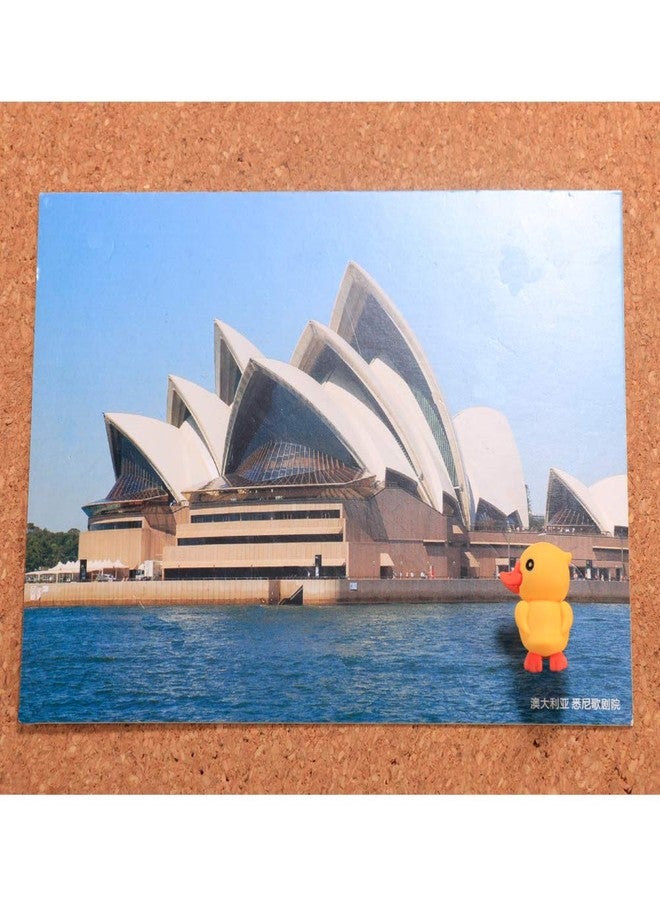 LLHDKF BXPTQCRY 30 Pcs Mini Yellow Duck Shape Push Pins Hanging Nail Cute Style Thumbtack for Home Decoration, Office, School Wall Whiteboard Cork Board Picture Fabric - Image 4