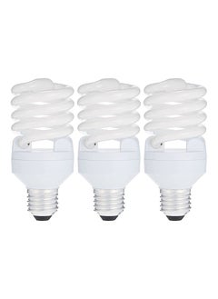 Osram 3-Piece Mini Twist E27 Screw 20W 220V Energy Saver Daylight Fluorescent Bulb  - Image 1