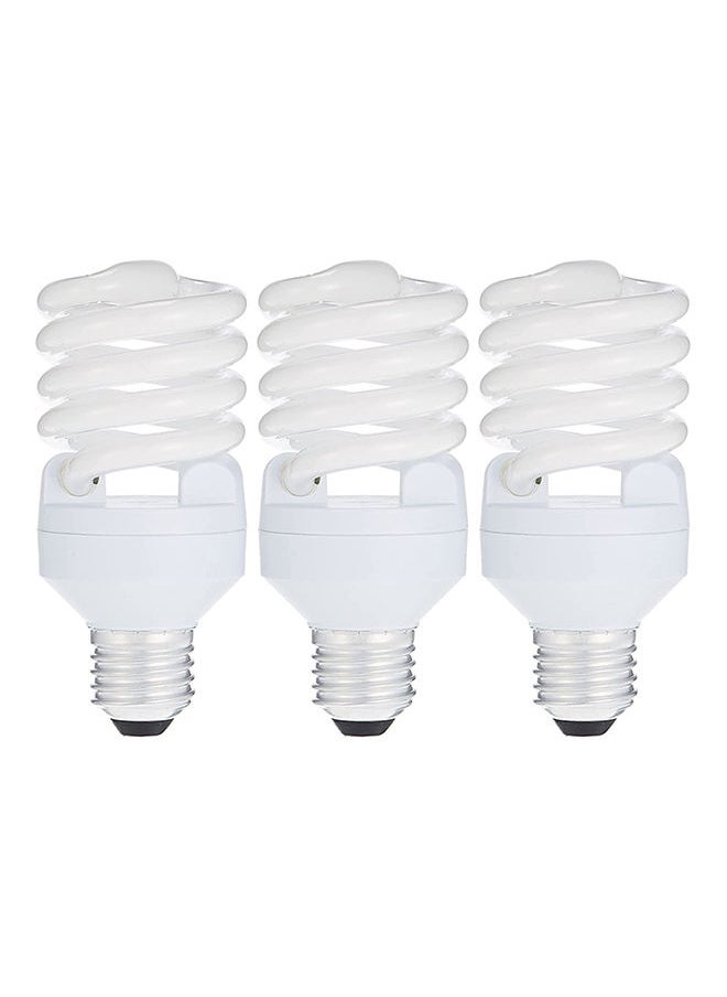 Osram 3-Piece Mini Twist E27 Screw 20W 220V Energy Saver Daylight Fluorescent Bulb  - Image 1