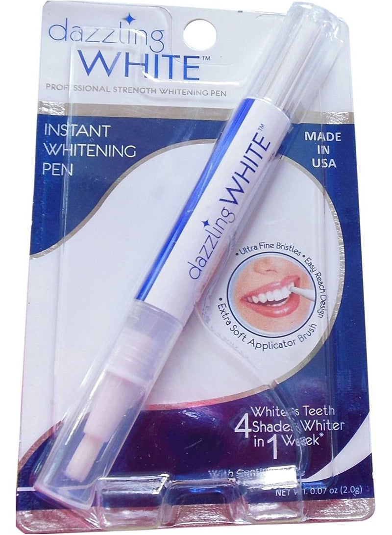 Dazzling White 1 Pcs Teeth Whitening Rotary Peroxide Gel Tooth Cleaning Kit Easy to Carry Dazzling White Teeth Whitening Pen - Image 1
