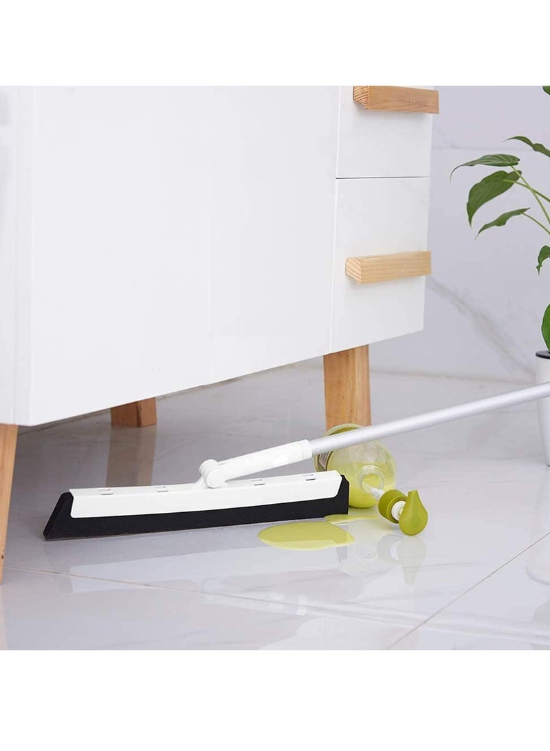 Excefore Floor Squeegee, Floor Wiper Household Magic Broom, Hair Wiper, Rubber Blade, Tile Shower Floor Wiper  - Image 2